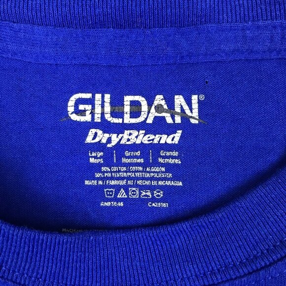 Mainland Buccaneers vs Seabreeze Sandcrabs Shirt Men's Large Blue Short Sleeve - Picture 7 of 7